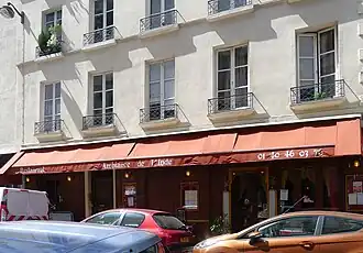 Innenmauer der Nr. 12.