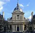 Die Westfassade der Chapelle de la Sorbonne, Paris