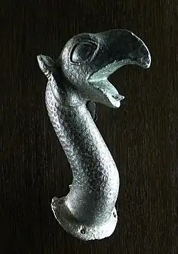 Protome eines Greifen, Bronze, 600 vor Christus.