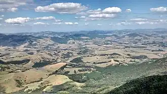 Luftaufnahme Staatspark Serra de Caldas Nova