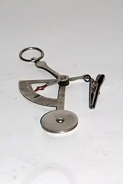 Handbrief­waage, um 1920