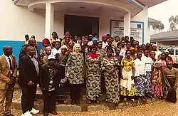 Mitglieder der Femmes en action pour la paix et le développement (FADP) im Jahr 2022 in Lubero