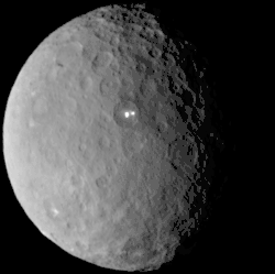 Ceres-Rotation 46.000 km Abstand 19. Februar 2015