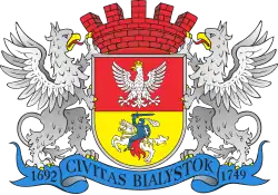 Wappen von Białystok (Bjelostock)