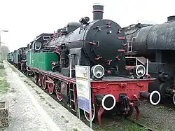 OKo1-3 (ehemals DR 78 189) des Warschauer Eisenbahnmuseums
