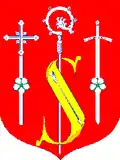 Wappen von Strzałkowo (deutsch Stralkowo oder Stralkau ), Polen