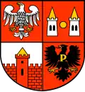 Wappen des Powiat Płoński