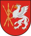 Wappen des Powiat Tomaszowski