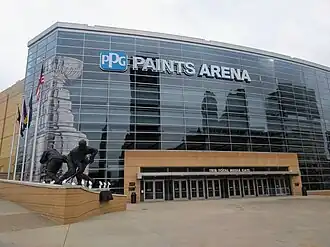Das PPG Paints Arena in Pittsburgh (März 2017)