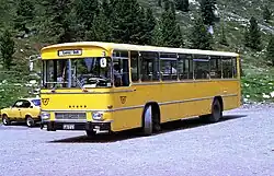 Steyr SL12H210 der österreichischen Post, PT 12.078, Fahrgestellnummer 535-13, Erstzulassung 30. Oktober 1972