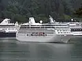 Pacific Princess, ehemalige R Three in Juneau, Alaska