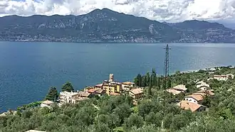 Blick von Pai di sopra auf Pai di sotto