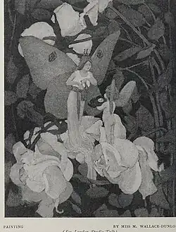 Abbildung eines Gemäldes von Wallace Dunlop in: Studio: international art, 1906