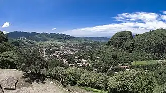 Landschaft in Malinalco