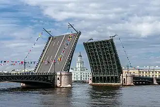 Palastbrücke St. Petersburg