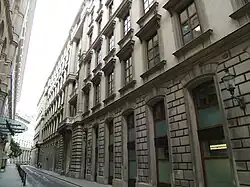 Palais Montenuovo in der Wiener Strauchgasse