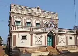 Palast der Rajas von Chettinad in Kanadukathan