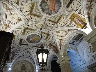 Fresken von Giovan Battista Castello, genannt „Il Bergamasco“