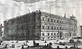 Palazzo della Cancelleria, Stich von Giovanni Battista Piranesi, 1770