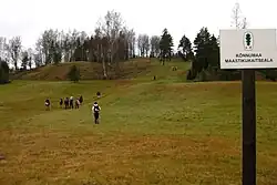 Der Hügel Hiiemägi