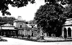 Haus des Obergärtners Wilhelm Perring im Killisch von Horn-Park in Pankow, um 1900