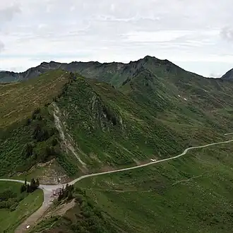 Hochrohkopf, links hinten der Gerenfalben