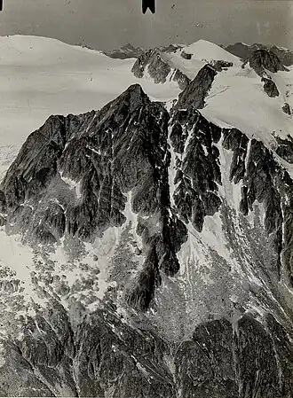 Monte Fumo (ganz rechts im Vordergrund) vom Monte Carè Alto