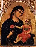 Madonna mit dem Mohn, ca. 1333 (?), San Pantalon, Venedig