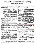 Auszug aus der Parchimschen Zeitung vom 4. Juni 1844.