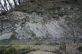 Diskordanz bei Mulino di Ghitello