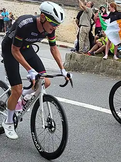 Christopher Rougier-Lagane im olympischen Straßenrennen 2024