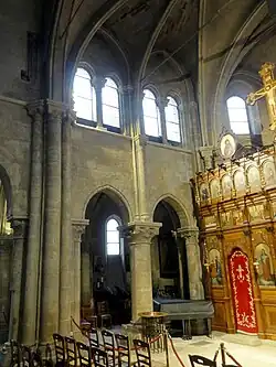 Chor, Arkade zur nördlichen Nebenkapelle