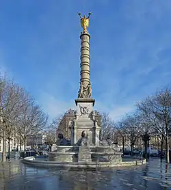 Fontaine du Palmier in Paris (1808/1858)