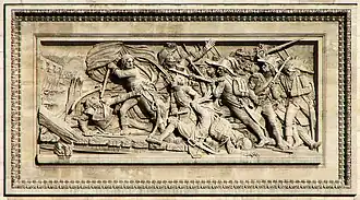 Der Übergang über die Brücke von Arcole, 15. November 1796