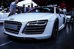 Der R8 V10 plus auf dem Pariser Autosalon, 2012
