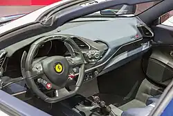 Innenraum eines Pista Spider