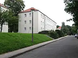 Parkweg, Blickrichtung ostwärts