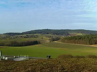 Patersberg vom Haidhügel aus