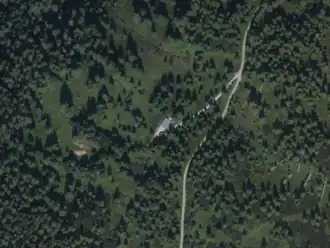 Patschgstuhlalm aus der Vogelperspektive