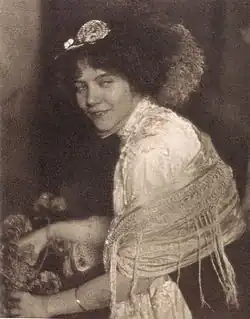 Paul Haviland: Miss G.G., veröffentlicht in Camera Work, No 28, 1909