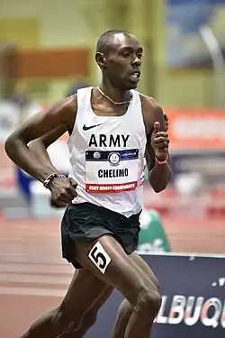 Bronzemedaillengewinner Paul Chelimo