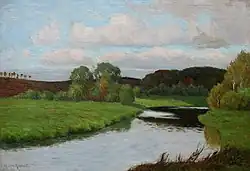 Huntetal bei Dötlingen. 1908