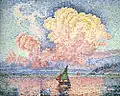 Paul Signac: Die rosa Wolke, Antibes