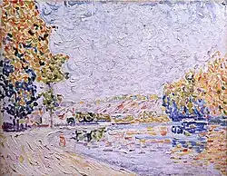 Paul Signac: Samois, Studie Nr. 8
