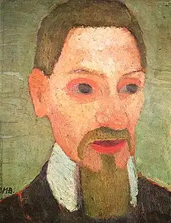 … und Porträt des Rainer Maria Rilke
