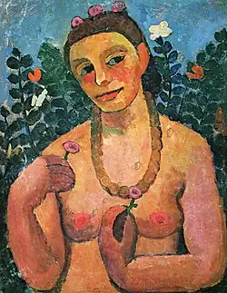 Paula Modersohn-Becker: Selbstporträt …