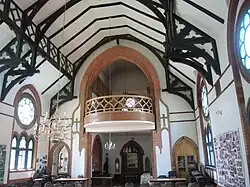 Innenansicht zur Empore