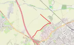 Streckenabschnitt Pavé d’Orchies