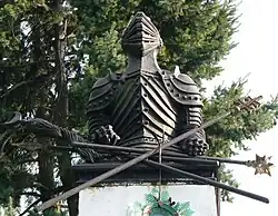 Büste Pál Kinizsi in Şibot Alba