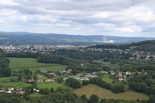 Blick vom Maupuy nach Nordost Richtung Guéret